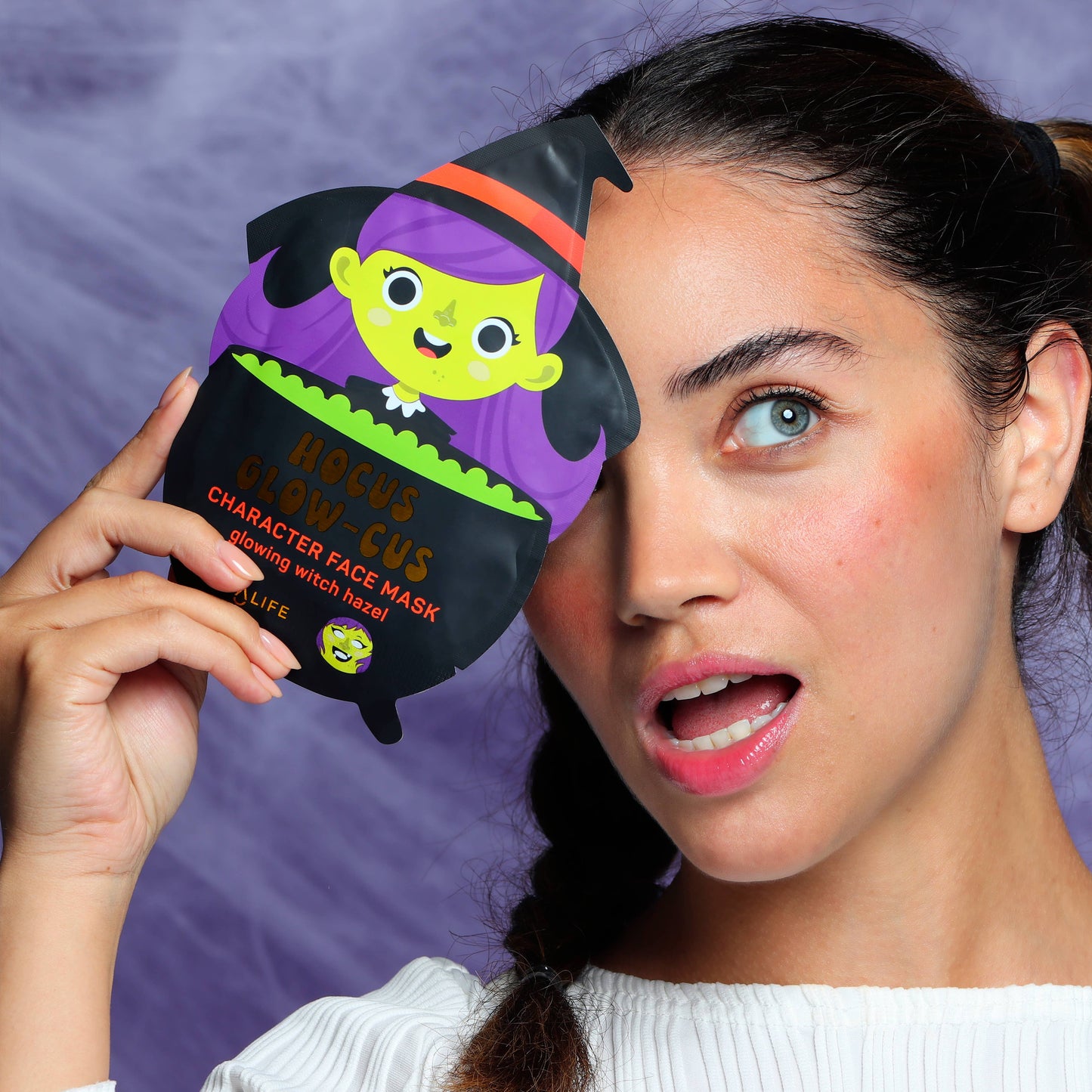Korean Halloween Sheet Masks – Witch, Mummy, Cat