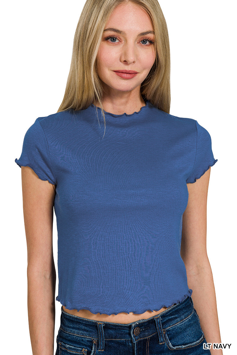 Lettuce Trim Cropped T
