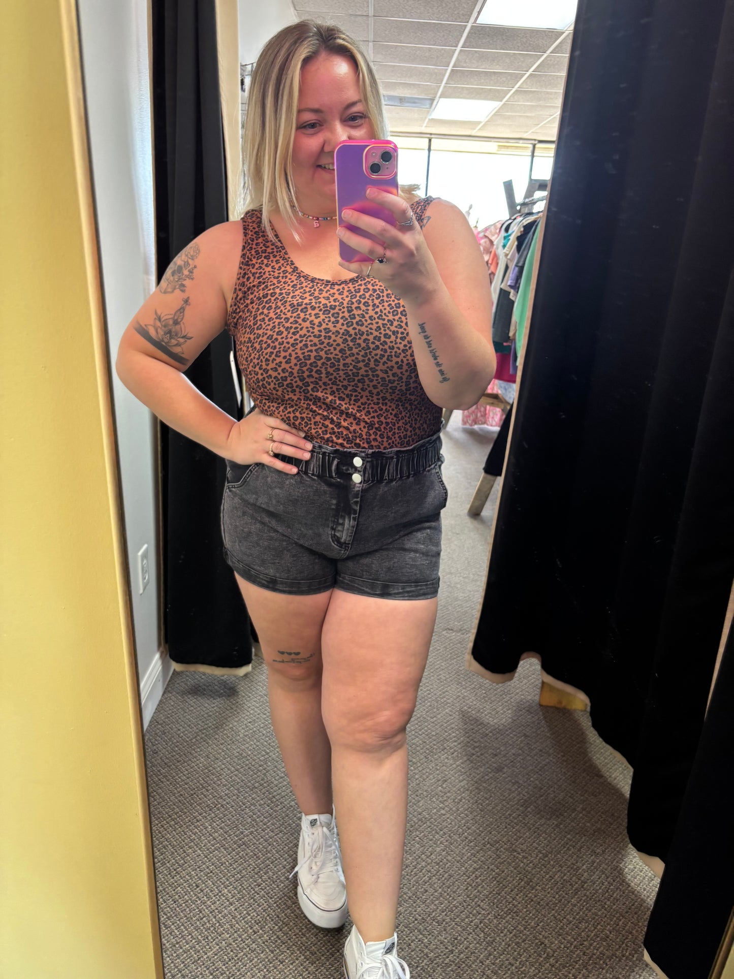 Cheetah Print Body Suit
