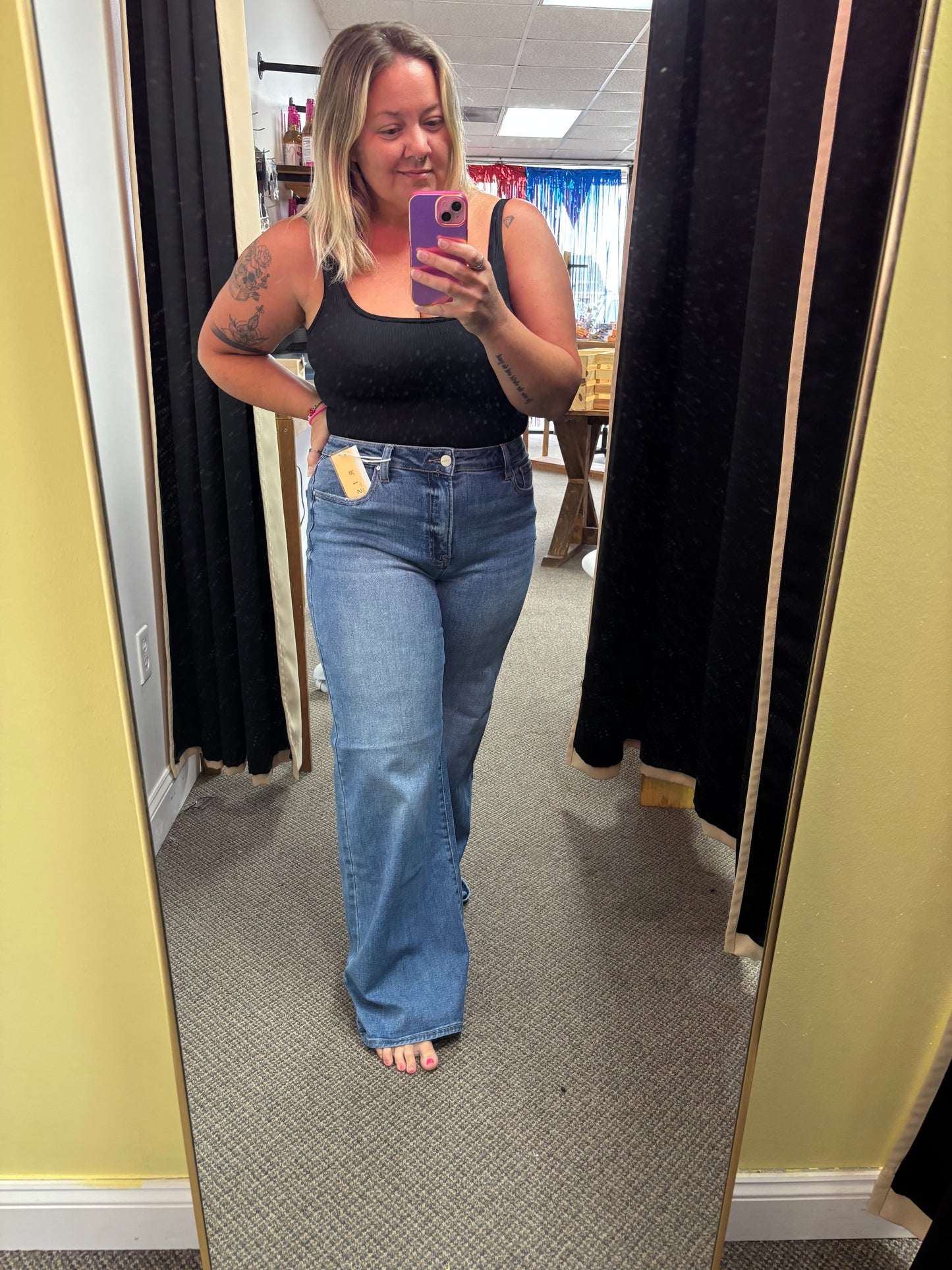 Denim Risen Jeans