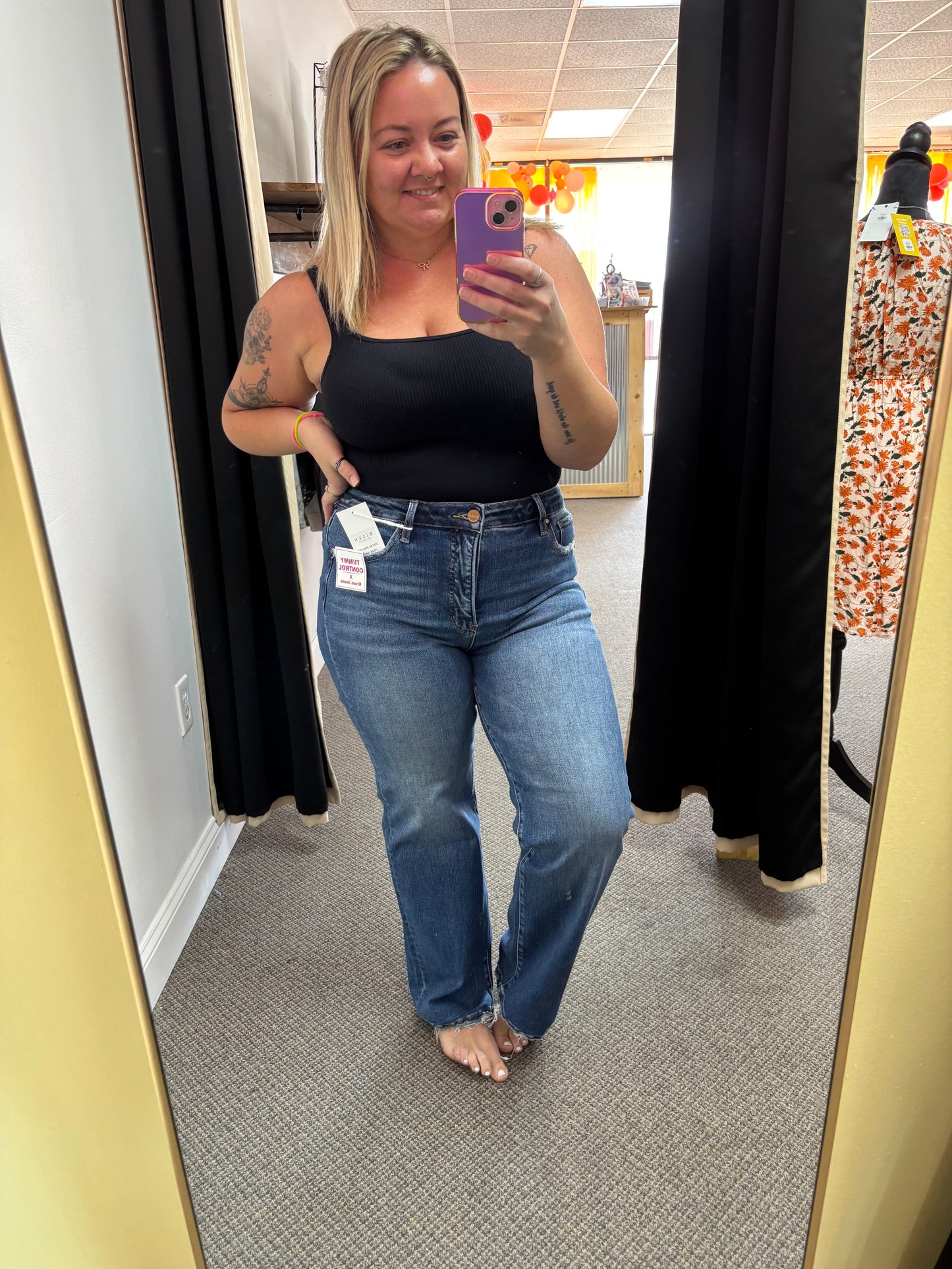 Straight Cut | NonDistress {Tummy Control} Jeans
