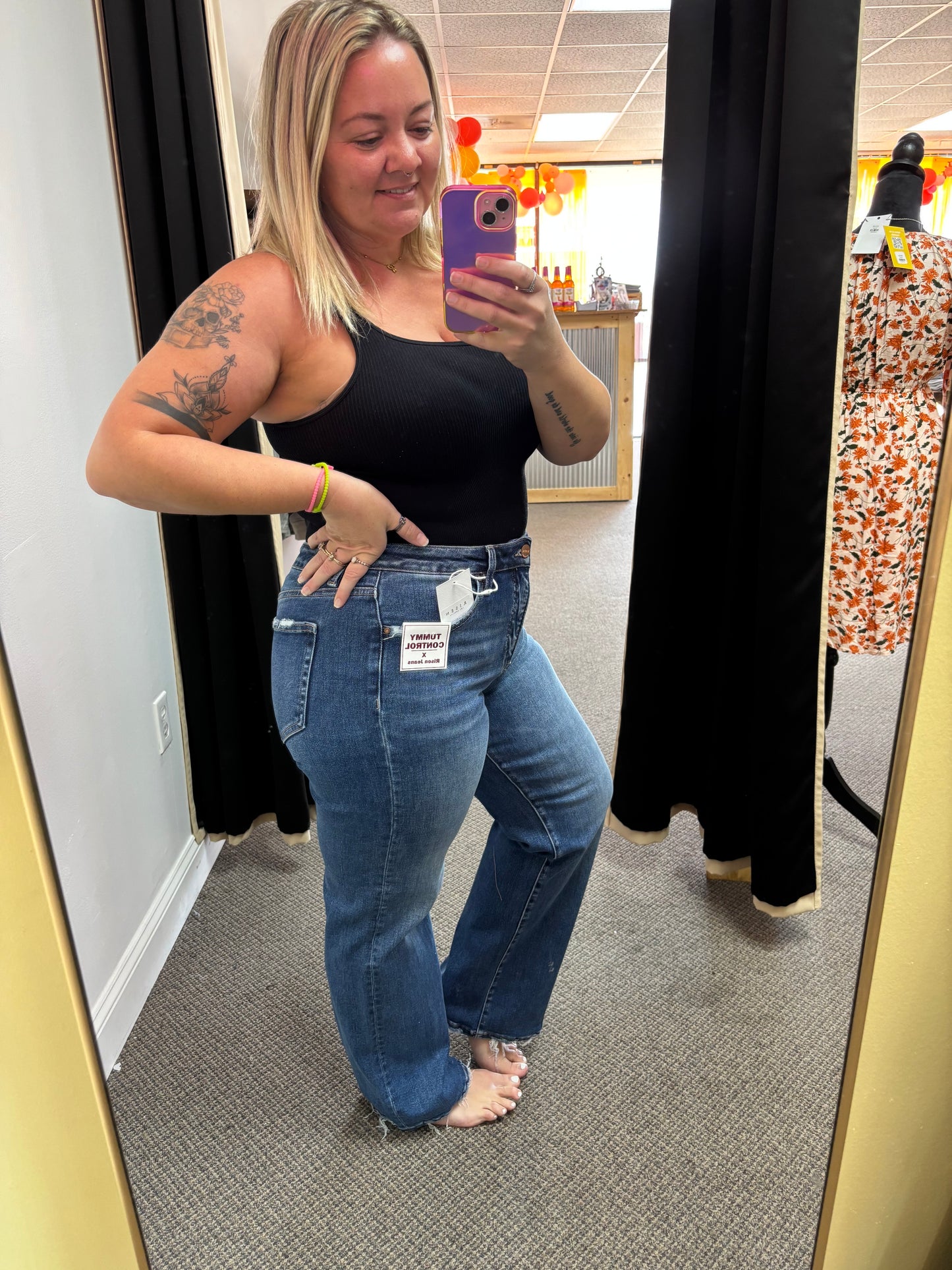 Straight Cut | NonDistress {Tummy Control} Jeans