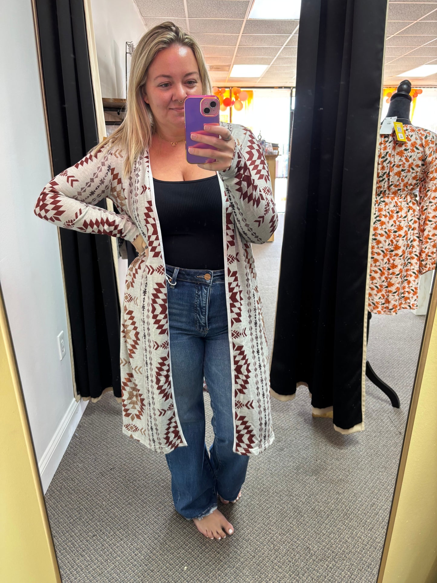 Aztec Light Cardigan