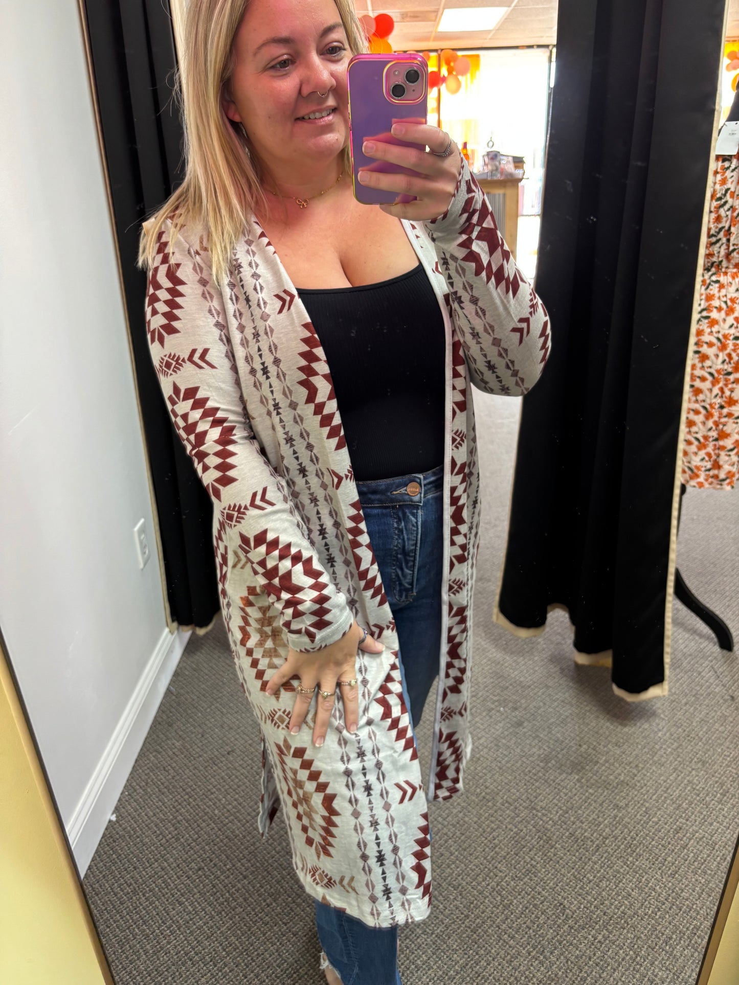 Aztec Light Cardigan