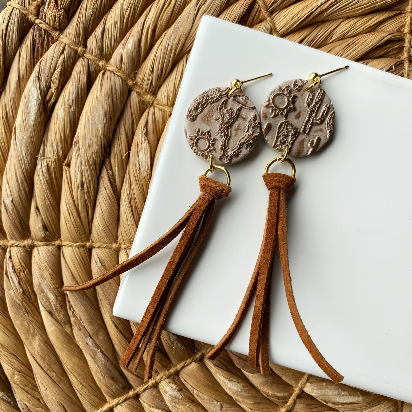 Western Print + Tassels