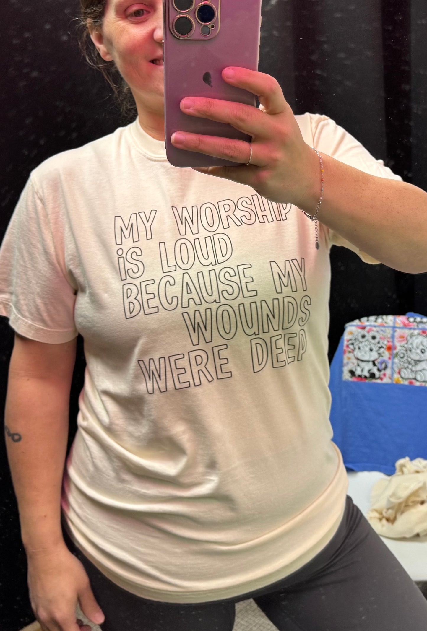 My Worship is Loud, because my wounds were Deep