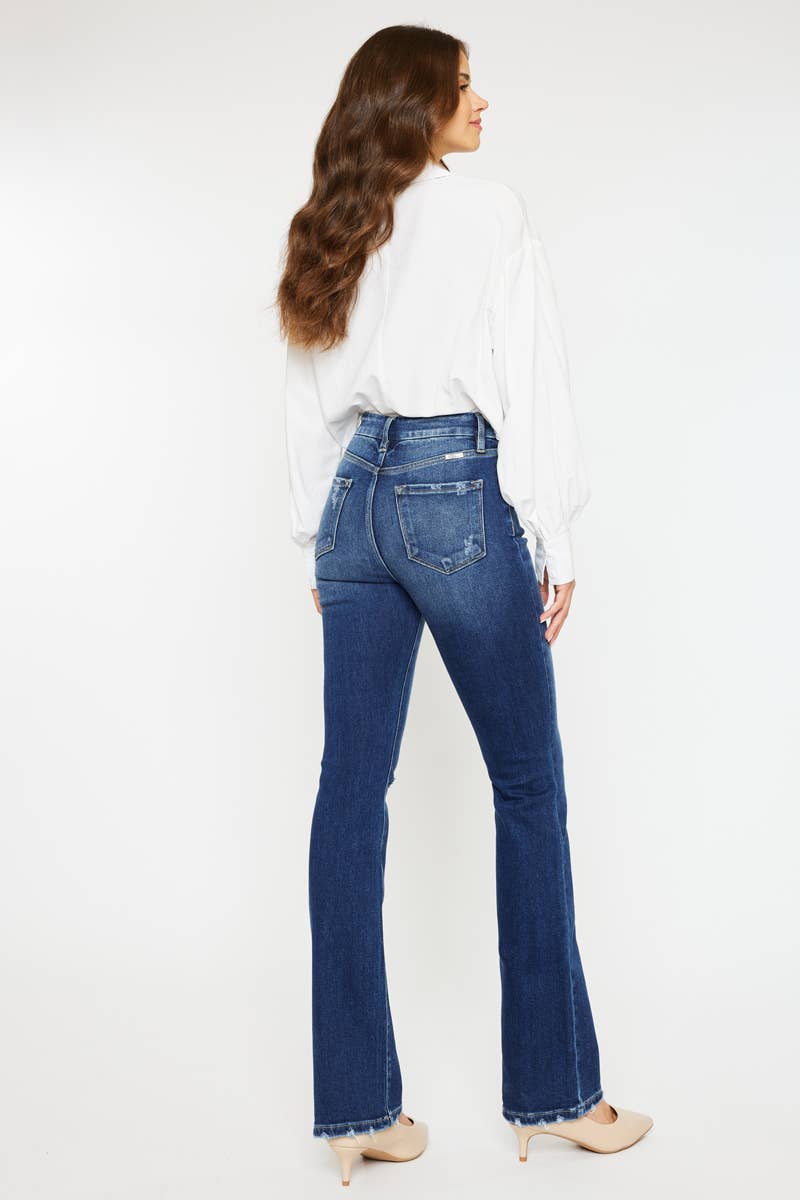 HIGH RISE BOOTCUT JEANS