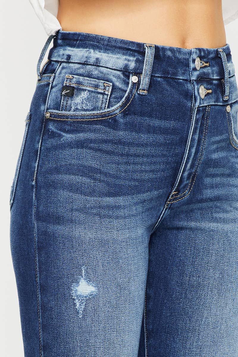HIGH RISE BOOTCUT JEANS