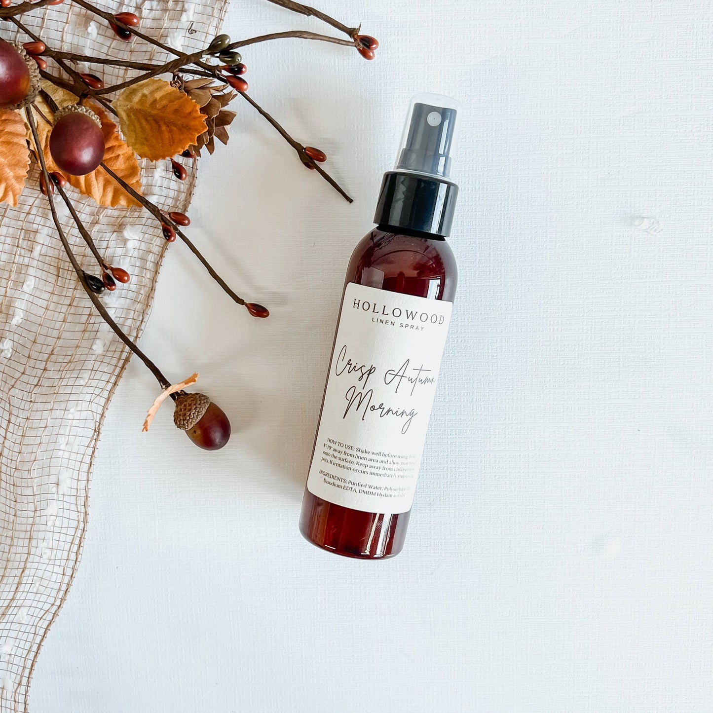 CRISP AUTUMN MORNING | 4 OZ | FALL | LINEN SPRAY