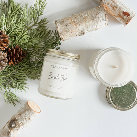 BIRCH TREE | HOLIDAY CANDLE | 100% SOY WAX | 8 OZ