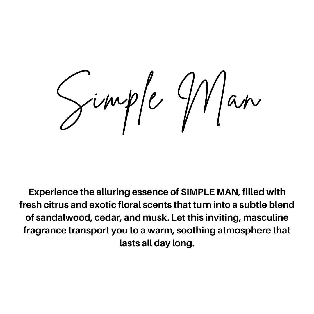 SIMPLE MAN | LINEN SPRAY | MEN'S COLLECTION