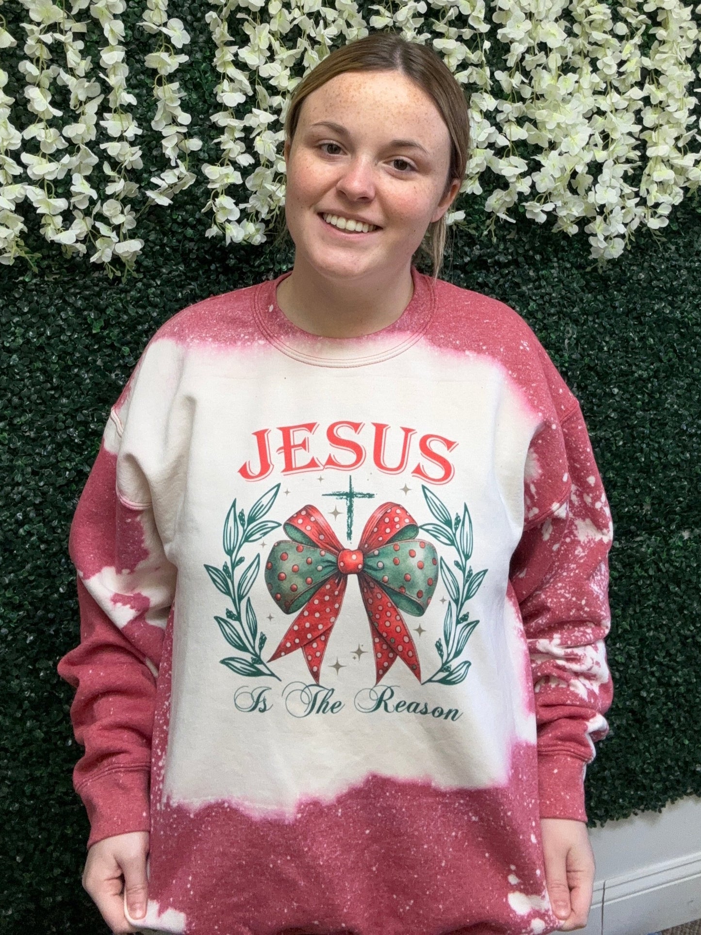 Jesus is the reason sweatshirt