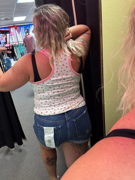 Ribbed Flower tank