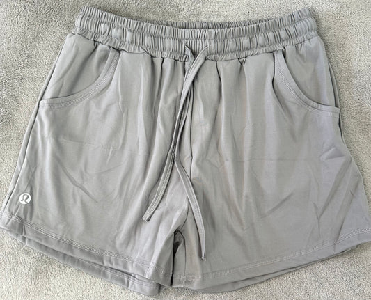 Grey L*L* dupe shorts