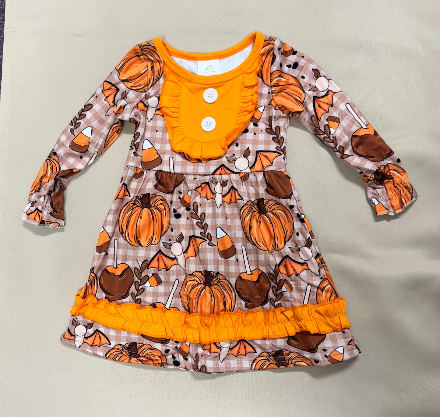 Pumpkin Fall Dress