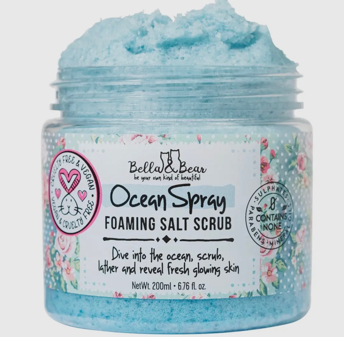 Ocean Spray Foaming Salt Scrub