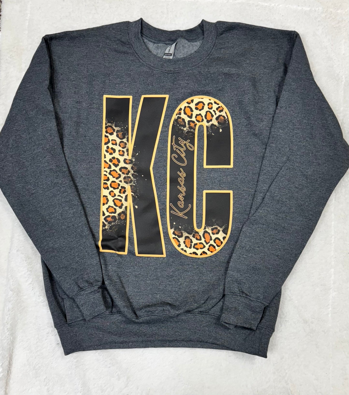 Leopard Football Sweater