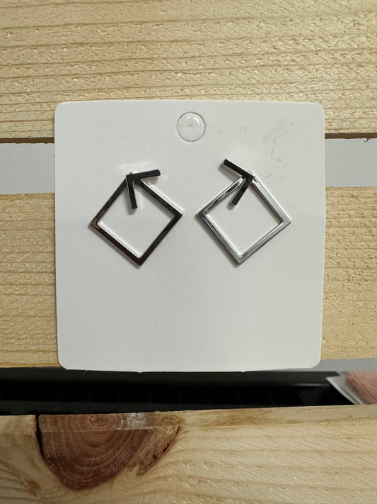 Geometric Stud Earring