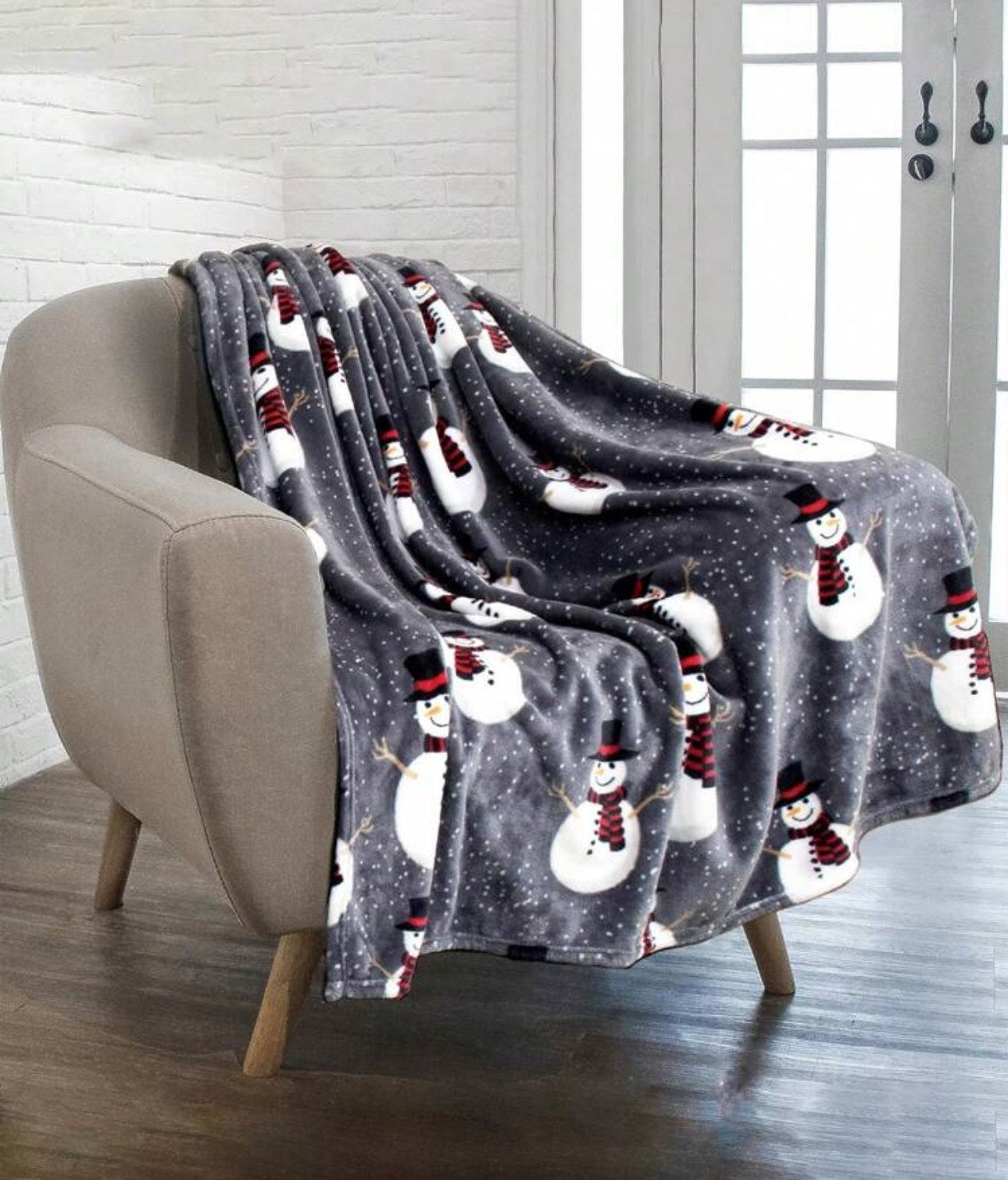 Christmas throw blankets