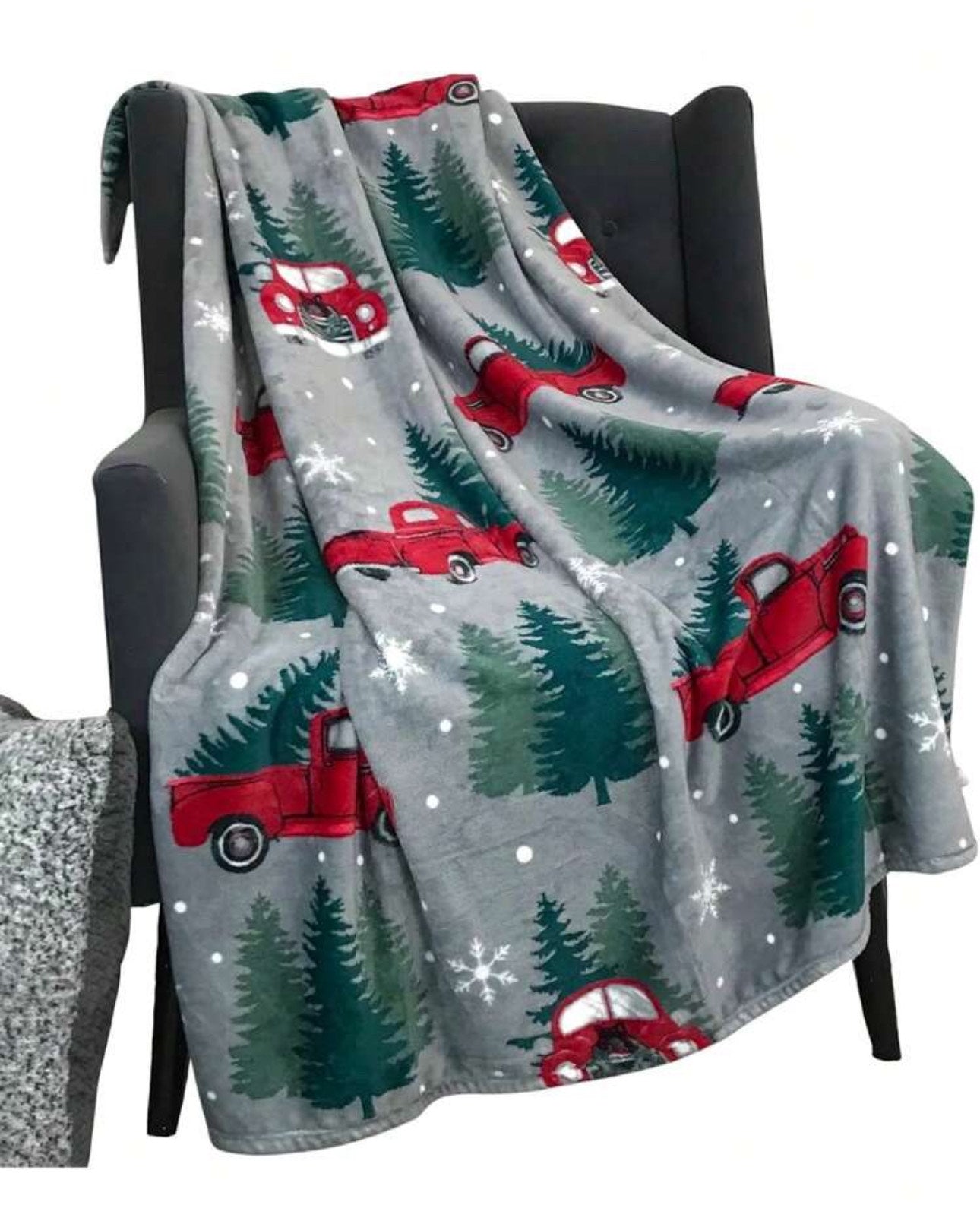 Christmas throw blankets