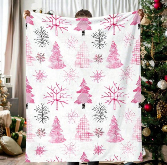 Christmas throw blankets