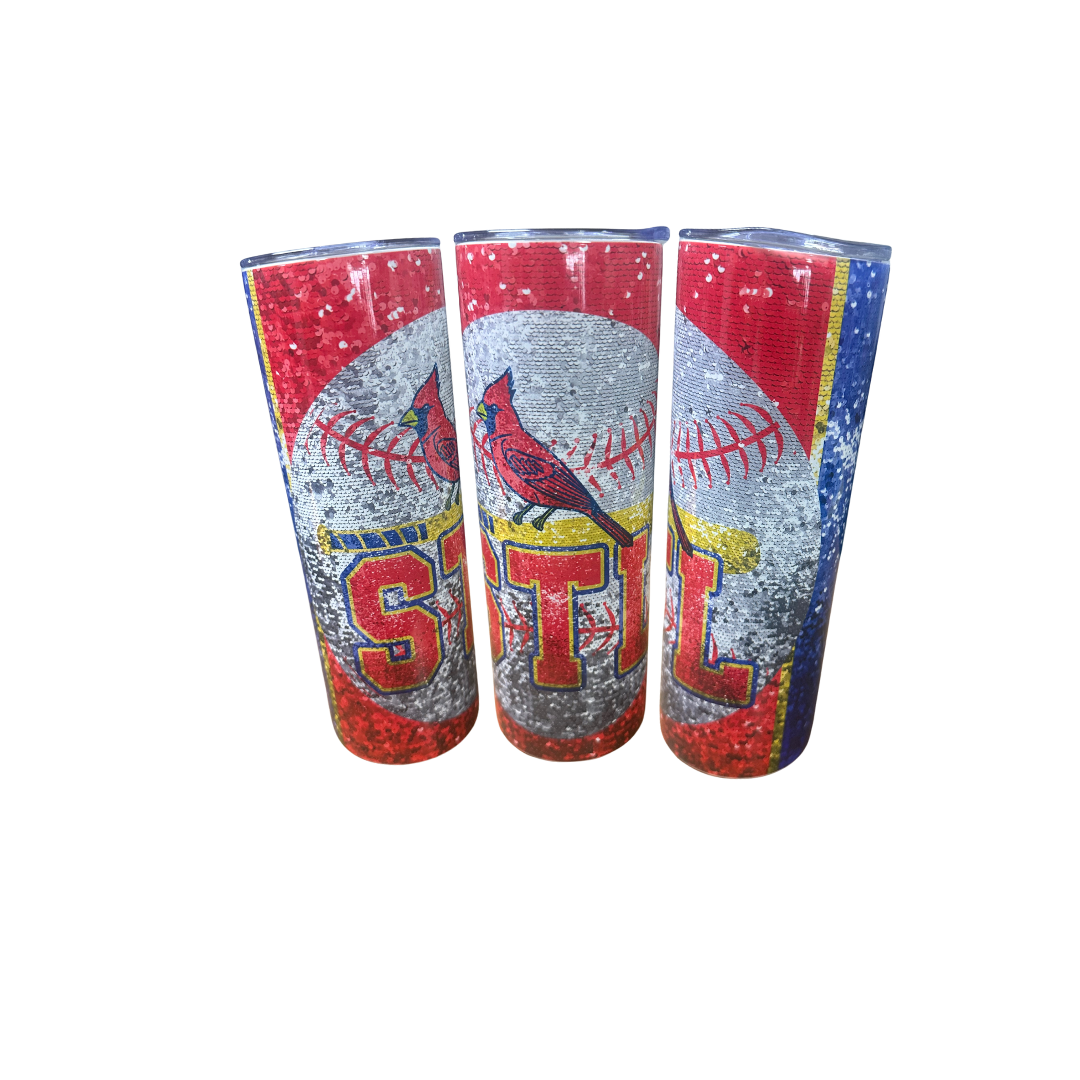 Baseball STL 20oz Tumbler