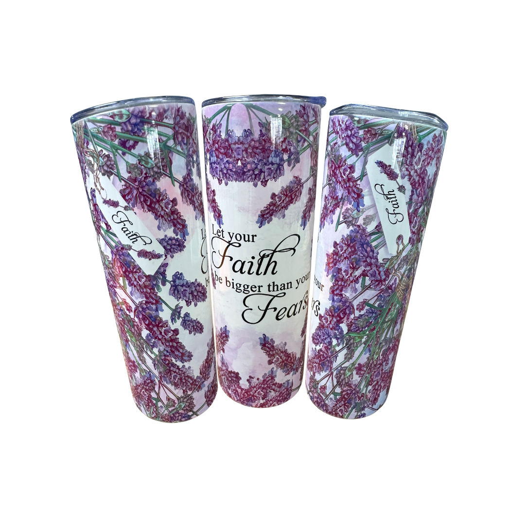 Lavender Faith 20oz Tumbler