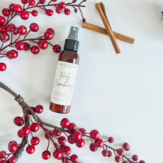 HOLY CRANBERRY | 4 OZ | HOLIDAY | LINEN SPRAY