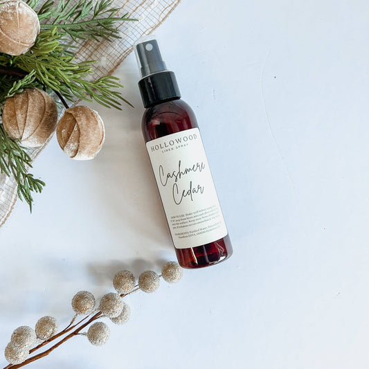 CASHMERE CEDAR | 4 OZ | HOLIDAY | LINEN SPRAY